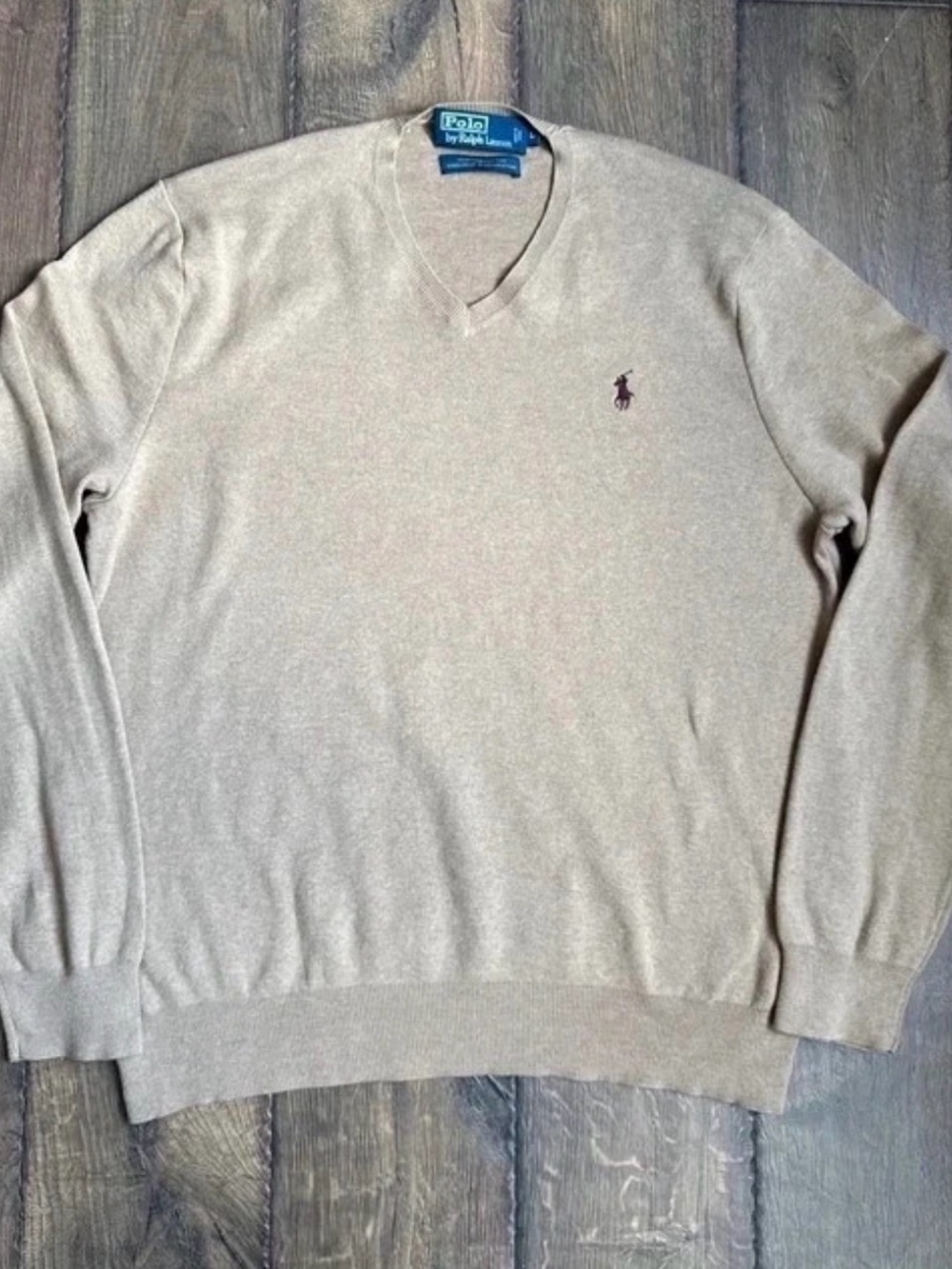 Vintage 90s Polo Ralph Lauren Pima Cotton Knit Women’s Long Sleeve Sweater
